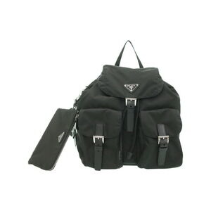 Prada Re Backpack Rucksack Black Daypack
